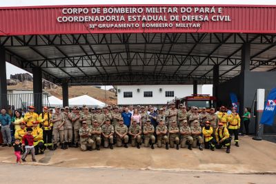 notícia: Governo do Pará entrega novo Grupamento do Corpo de Bombeiros em Novo Progresso