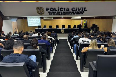 notícia: Polícia Civil do Pará promove II Workshop sobre Fraudes Bancárias e Investigação Financeira