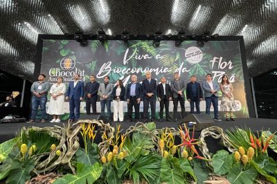 notícia: Hangar recebe um grande público no primeiro dia do Chocolat Amazônia e Flor Pará