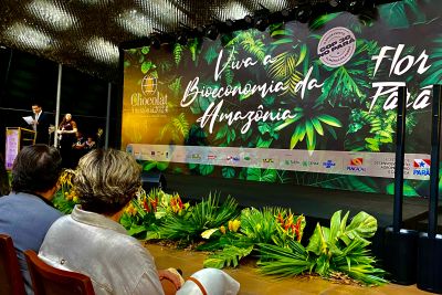 notícia: Semas apresenta programas e projetos de valorização e recuperação da floresta durante o Chocolat Amazônia