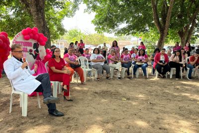 notícia: Hospital Regional do Baixo Amazonas promove conscientização sobre câncer de mama  