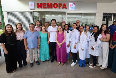 notícia: Estado inaugura novo Posto de Coleta do Hemopa no Castanheira