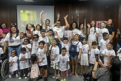 notícia: Fundação Hemopa realiza evento alusivo ao Dia das Crianças com pacientes em Belém