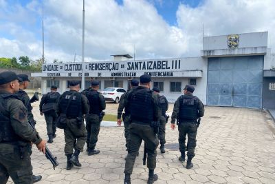 notícia: Seap promove revista geral nas unidades penais da Região Metropolitana de Belém