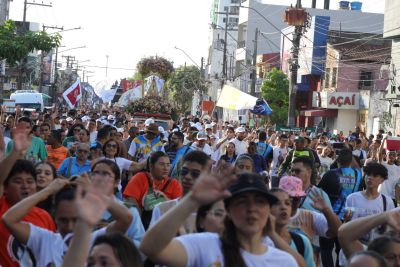 notícia: Ações de segurança garantem fluidez na Romaria da Juventude 2024