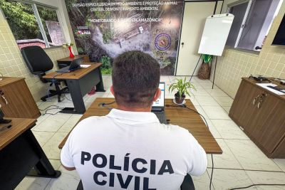 notícia: Polícia Civil do Pará entrega Central de Monitoramento Ambiental em Belém