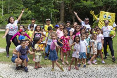 notícia: Contação de histórias iniciam o mês de novembro para os pequeninos no Mangal das Garças 