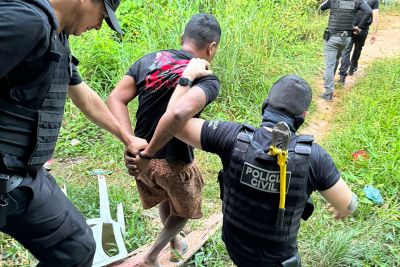 notícia: Polícia Civil recaptura líder de facção criminosa que atuava em Barcarena