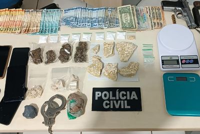 notícia: Polícias Civil e Militar prendem sete investigados por tráfico de drogas em Altamira