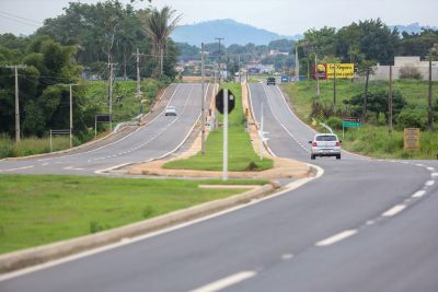 notícia: Obras do Governo do Estado na PA-279, impulsionam a economia e segurança no sudeste paraense