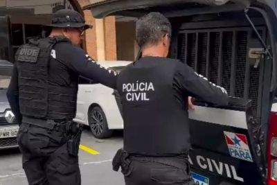 notícia: PC prende em flagrante suspeitos de crimes de furto e lavagem de dinheiro