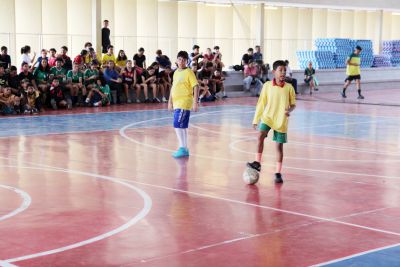 notícia: Usina da Paz Cabanagem inicia competição esportiva de futsal e vôlei, em Belém