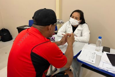 notícia: UsiPaz Guamá realiza atendimento de saúde para homens em alusão ao Novembro Azul