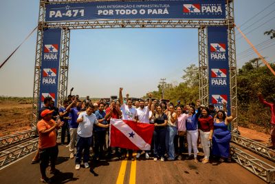 notícia: Governo do Estado entrega pavimentação da PA-471 em Cametá, neste sábado (9)