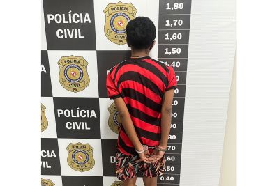 notícia: Delegacia de Furtos e Roubos de Veículos prende homem por roubo e extorsão, em Belém