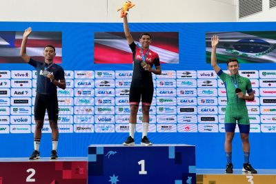 notícia: Ciclista do Marajó conquista a medalha de ouro nos Jogos da Juventude Caixa