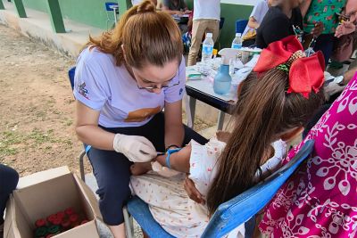 notícia: Sespa realiza mais uma ação de saúde alusiva ao 'Novembro Negro'