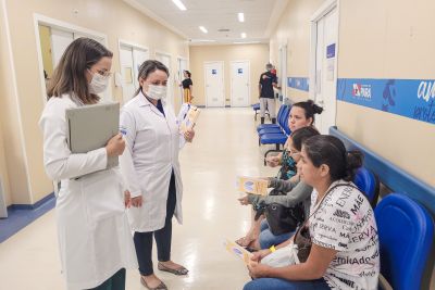 notícia: Pronto-Socorro Dr.Roberto Macedo realiza 'Blitz de Combate à Tuberculose' entre pacientes e profissionais da unidade