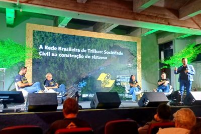 notícia: Ideflor-Bio marca presença no 3º Congresso Brasileiro de Trilhas em São Paulo (SP)