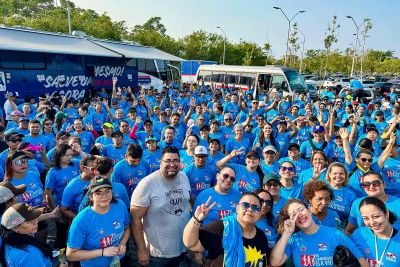 notícia: 7ª Caminhada pela Vida reúne solidariedade e mobilização social no Parque do Utinga