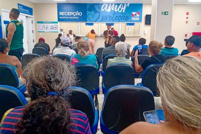 notícia: Grupo de Humanização do PSRM promove apresentação musical para pacientes