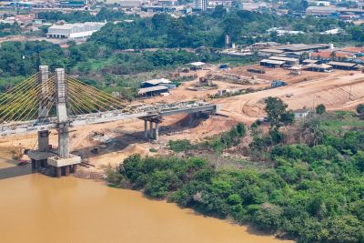 notícia: Terceira ponte sobre o Rio Itacaiúnas chega à fase final e será entregue em dezembro