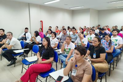 notícia: Unidades de Saúde do Pará debatem saúde mental, meio ambiente e combate ao assédio  