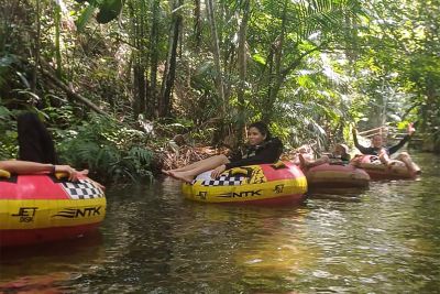 notícia: Alunos da rede pública estadual participam de palestra sobre biodiversidade e visitam o Parque Estadual do Utinga