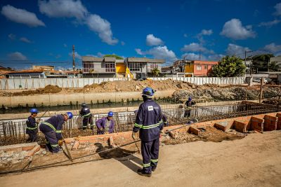 notícia: Obras estruturantes do Governo do Estado para a COP 30 avançam em Belém