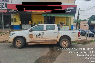 notícia: Polícia Civil apreende mais de 500 botijões de gás de cozinha em Marabá, sudeste estadual