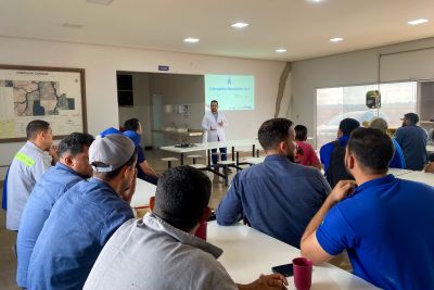 notícia: Hospital Geral de Tailândia encerra campanha Novembro Azul com mais de 200 participações