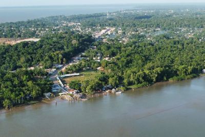 notícia: Fapespa realiza mapeamento geoambiental da Ilha de CarAtualmente, Caratateua apresenta um intenso fluxo turístico, aléatateua