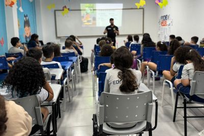 notícia: Polícia Civil promove palestra de combate ao 'Bullyng Contra Pessoas com Deficiência'