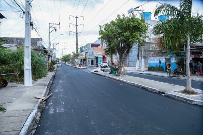 notícia: Governo do Pará garante obras de “Asfalto COP 30” para o bairro da Pedreira