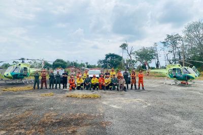 notícia: Graesp integra força-tarefa para combate aos incêndios florestais no oeste do Pará