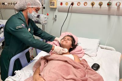 notícia: Fonoaudiologia é aliada na reabilitação de pacientes do Hospital Oncológico Infantil