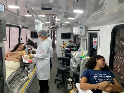 notícia: Hemopa e UFPA reforçam solidariedade com campanha de doação de sangue entre universitários