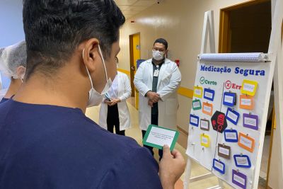 notícia: HGT realiza ações para garantir uso seguro de medicamentos aos pacientes