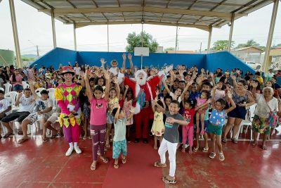 notícia:  Usina da Paz Parauapebas reúne grande público em programação especial de Natal 