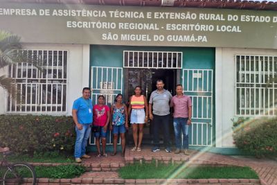 notícia: Com Emater, agricultoras de São Miguel têm recursos para melhorar roças de mandioca