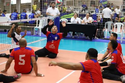 notícia: Atletas do Parádesporto garantem permanência na elite do Campeonato Brasileiro de Vôlei Sentado