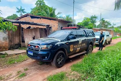 notícia: PC prende suspeito por roubo, extorsão e posse ilegal de arma em Ananindeua