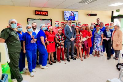 notícia: Em Itaituba, pacientes homenageiam colaboradores no Hospital do Tapajós