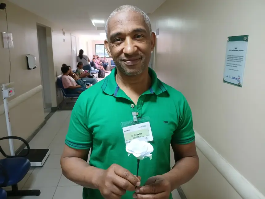 Jairzinho da Silva Inácio, 52 anos, operador de empilhadeira, da cidade de Marabá