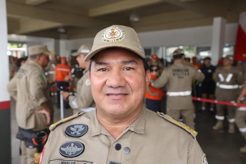 Comandante geral CBM coronel Benjó