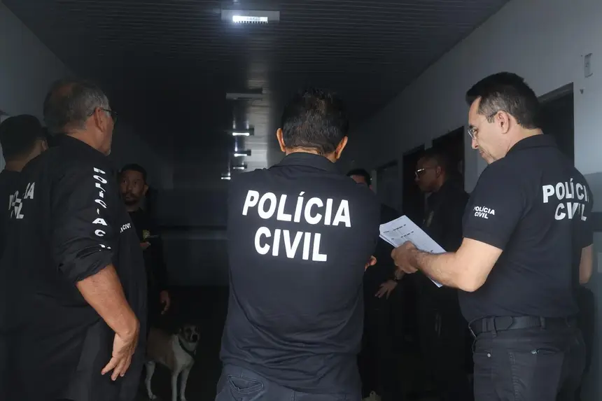 Policiais civis na força-tarefa do Sistema de Segurança para garantir um Carnaval tranquilo