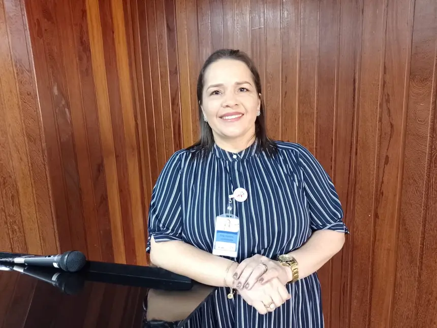 Eidy Ferreira, Assessora Tecnica do Núcleo de Ennsino e Pesquisa da Fundação Hemopa