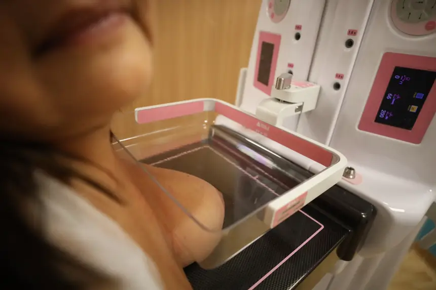 Mamografia no Hospital da Mulher, em Belém