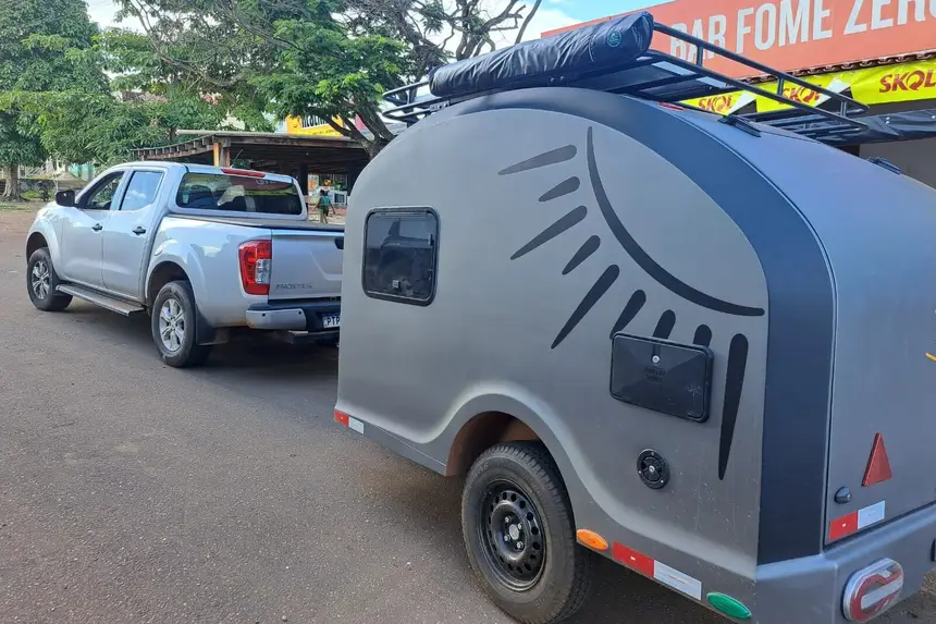 Trailer era transportado de Santa Catarina para Salinópolis, no nordeste paraense