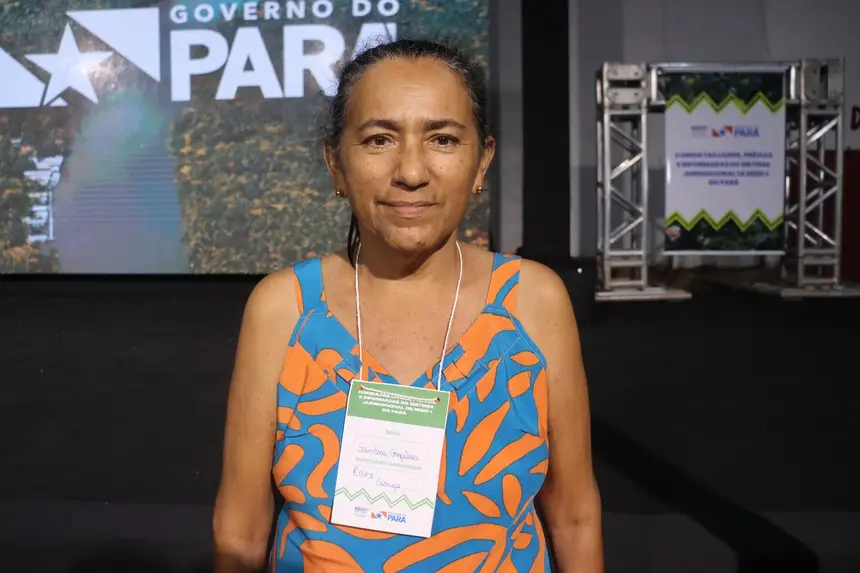 Sandra Gonçalves, da Reserva Extrativista Mãe Grande de Curuçá